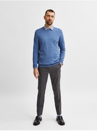 Modrý sveter Selected Homme Berg
