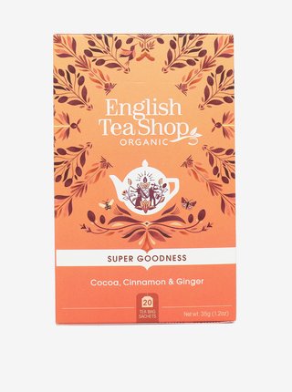 Čaj Kakao, škorica a zázvor Mandala English Tea Shop (20 sáčkov)