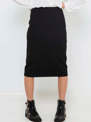 Černá pouzdrová sukně CAMAIEU