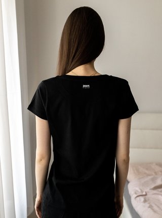 Čierne dámske tričko ZOOT Original Láska