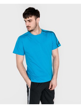 Tričká s krátkym rukávom pre mužov adidas Performance - modrá
