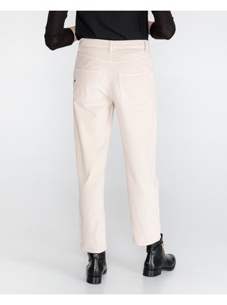 Nohavice pre ženy TWINSET - biela