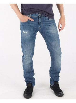 Slim fit pre mužov Trussardi Jeans - modrá