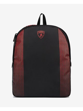 Batohy pre mužov Lamborghini - čierna, červená