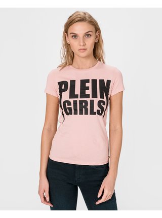 Tričká s krátkym rukávom pre ženy Philipp Plein - ružová