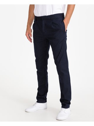 Chino nohavice pre mužov Tom Tailor Denim - modrá