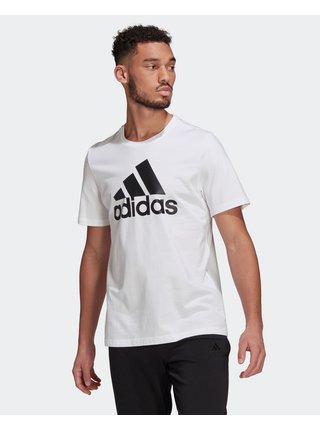 Tričká s krátkym rukávom pre mužov adidas Performance - biela