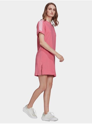 Šaty na denné nosenie pre ženy adidas Originals - ružová