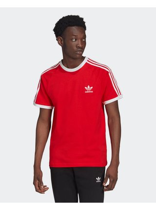 Tričká s krátkym rukávom pre mužov adidas Originals - červená