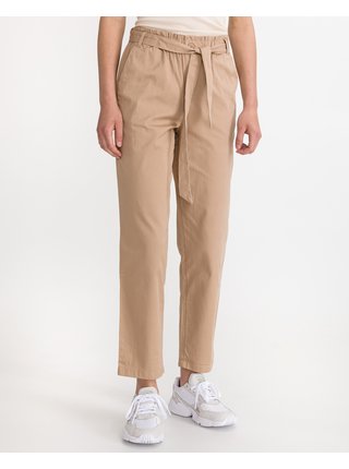 Nohavice pre ženy Tom Tailor Denim - hnedá