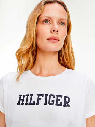 Bílé dámské tričko Tommy Hilfiger Underwear