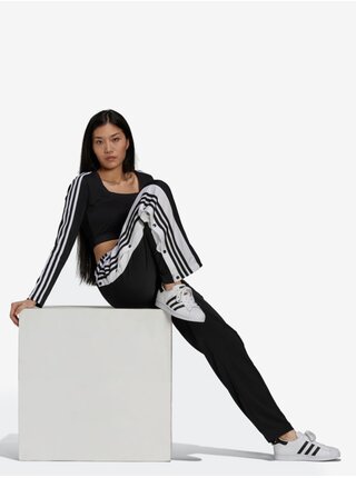 Tričká s dlhým rukávom pre ženy adidas Originals - čierna