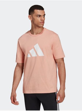 Tričká s krátkym rukávom pre mužov adidas Performance - ružová