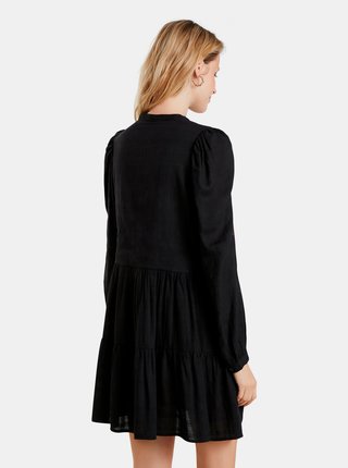 Černé květované šaty Desigual Hortensia