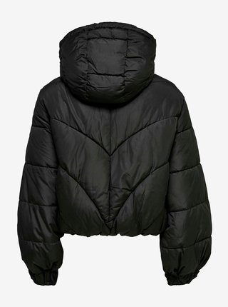 Čierna zimná prešívaná bunda Jacqueline de Yong Destiny