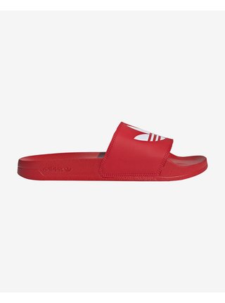Červené pantofle adidas Originals Adilette Lite