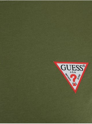 Tričká s krátkym rukávom pre ženy Guess - zelená