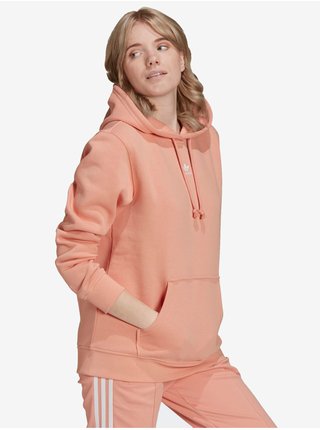 Mikiny pre ženy adidas Originals - ružová, oranžová