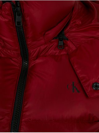 Zimné bundy pre ženy Calvin Klein - červená