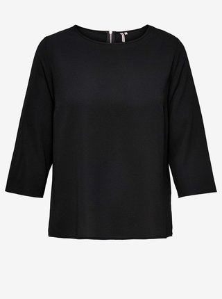 Černý svetr s tříčtvrtečním rukávem ONLY CARMAKOMA Nova