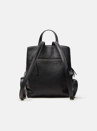 Černý dámský vzorovaný batoh Desigual Deja Vu Sumy Mini