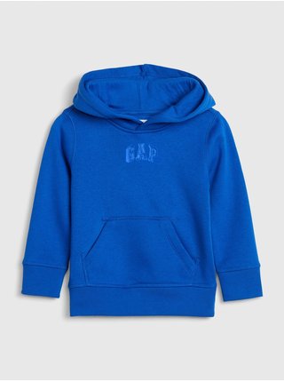 Modrá klučičí mikina GAP Logo hoodie sweatshirt