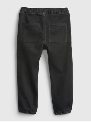 Černé klučičí džíny GAP džinsy black denim joggers