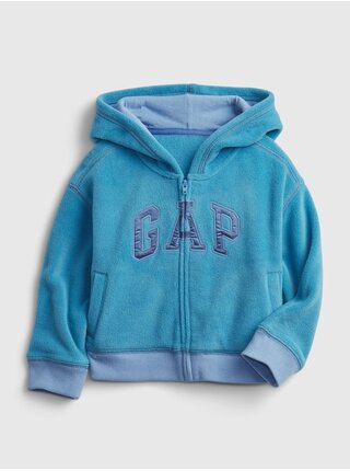 Modrá holčičí mikina GAP Logo profleece active top