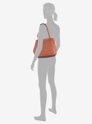 Starorůžový dámský shopper Tom Tailor