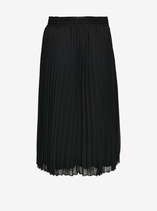 Čierna plisovaná sukňa ONLY CARMAKOMA New Sarah