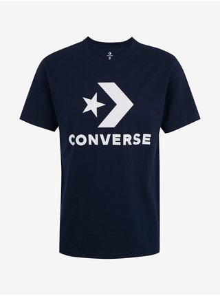 Tričká s krátkym rukávom pre mužov Converse - čierna