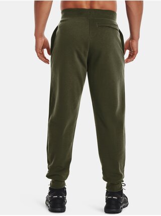 Tepláky Under Armour Rival Cotton Jogger - zelená