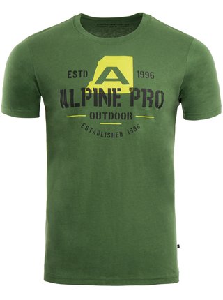 Pánské triko ALPINE PRO LESAW zelená