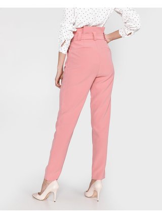 Nohavice pre ženy VILA - ružová, béžová