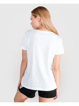Bílé dámské tričko na spaní Emporio Armani