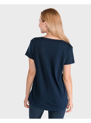 Tmavě modré dámské tričko na spaní Emporio Armani
