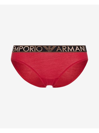 Nohavičky pre ženy Emporio Armani - červená