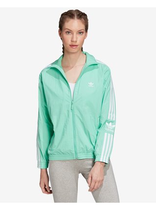 Svetlo zelená dámska športová ľahká bunda adidas Originals