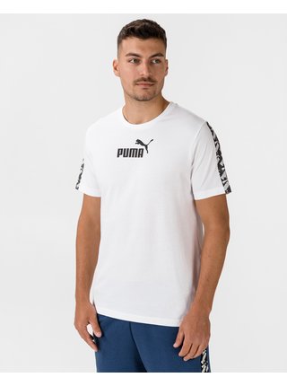 Bílé pánské tričko Puma Amplified