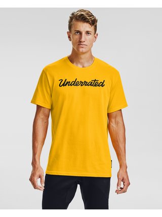 Tričká s krátkym rukávom pre ženy Under Armour - žltá