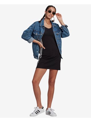 Voľnočasové šaty pre ženy adidas Originals - čierna