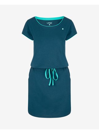 Voľnočasové šaty pre ženy LOAP - modrá