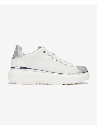 Tenisky, espadrilky pre mužov Replay - biela, strieborná