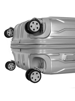 Cestovní kufr Heys Xtrak S - stříbrná