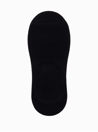 Sada tří černých párů pánských ponožek Ombre Clothing