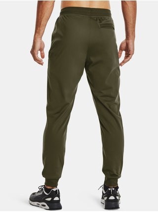 Kalhoty Under Armour SPORTSTYLE TRICOT JOGGER- zelená