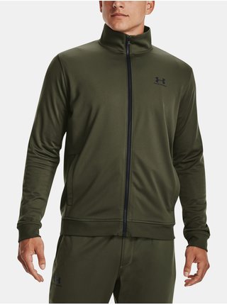 Bunda Under Armour SPORTSTYLE TRICOT JACKET- zelená