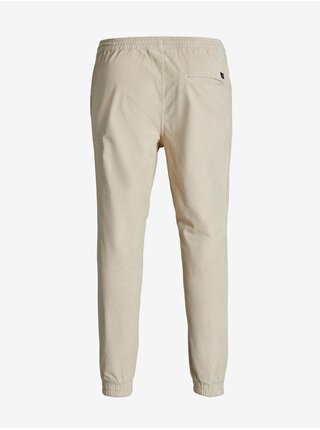 Krémové manšestrové kalhoty Jack & Jones Gordon