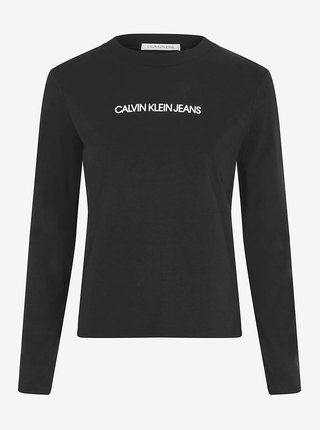 Čierne dámske tričko Calvin Klein