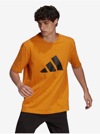 Oranžové pánske tričko adidas Performance M FI 3B Tee
